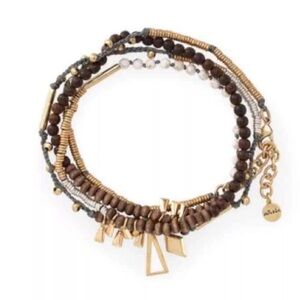 New In Box Stella & Dot Reina Neutral Necklace